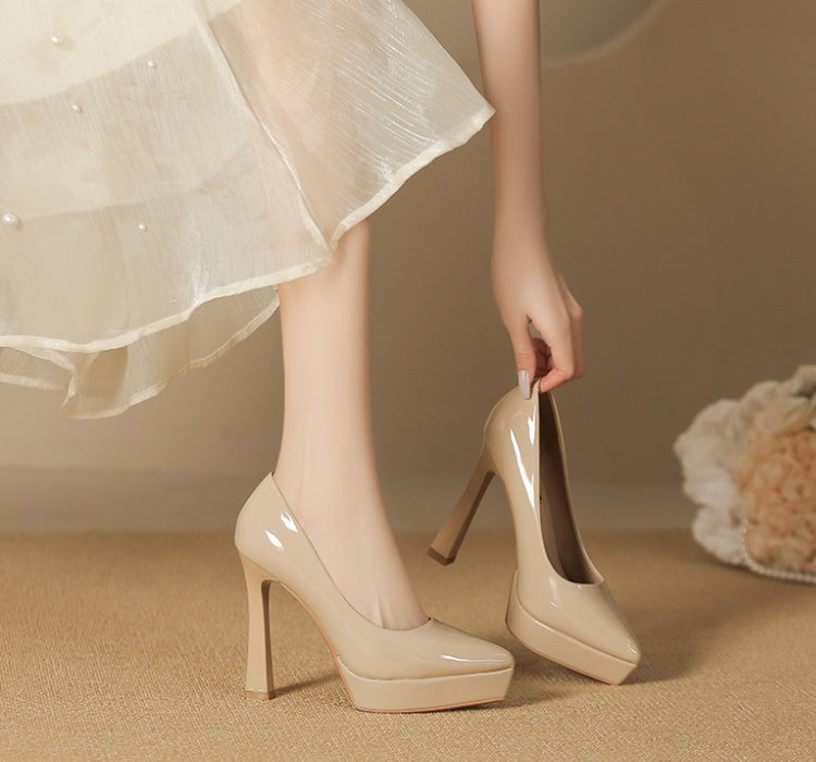 Naomi Luxe High Heel Pumps