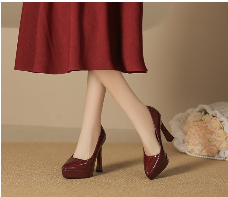 Naomi Luxe High Heel Pumps