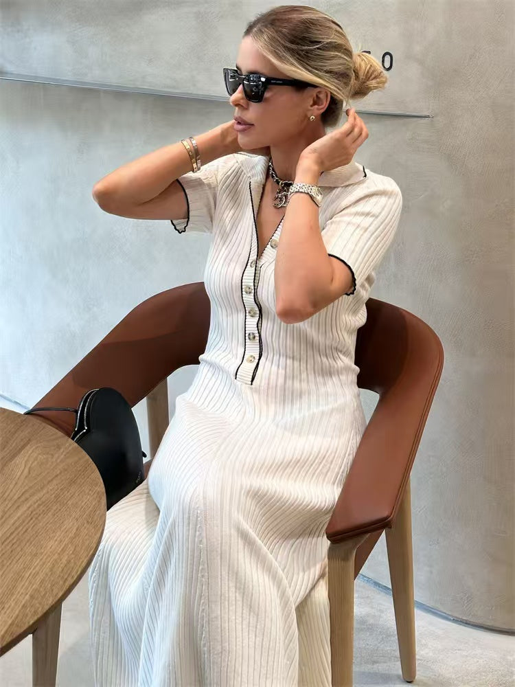 Aubree Knit Maxi Dress