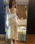 Thea Printed Gauze Dress