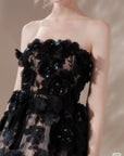 Floral Embroidered Gauze Midi Dress
