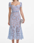 Light blue lace dress 