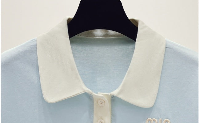 Collins Miu Miu Tie on T-Shirt