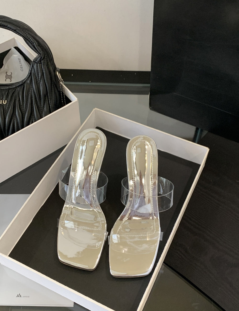 Maeve Transparent Heels