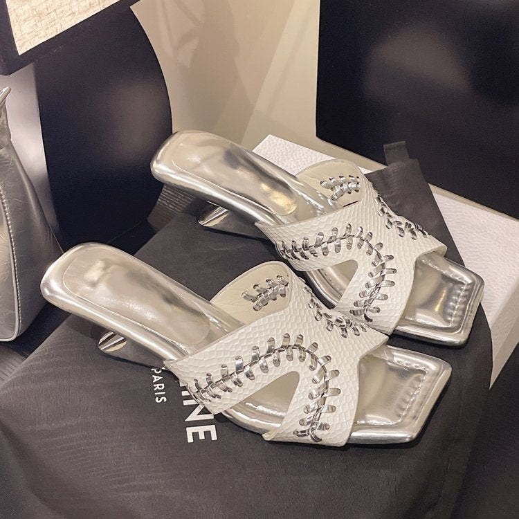 Eloise Square Head Sandals