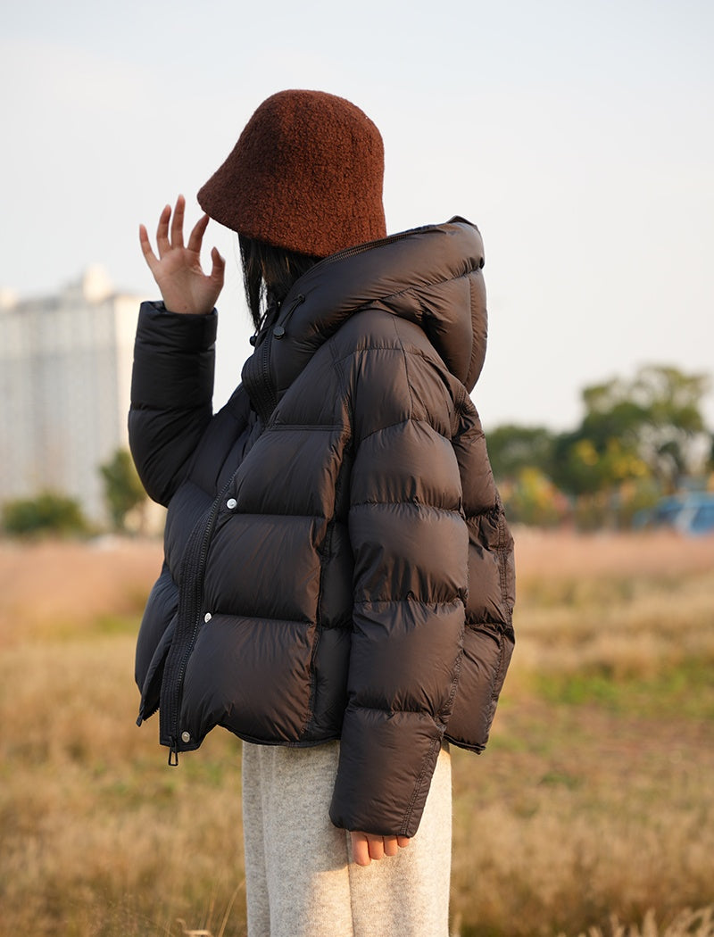 puffer bomber jacket for winters