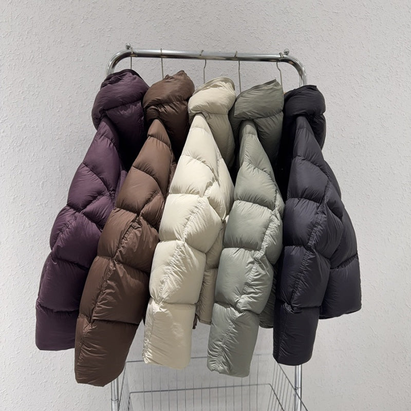 puffer bomber jacket with hoodie for winters