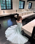 Light Green Gauze Dress