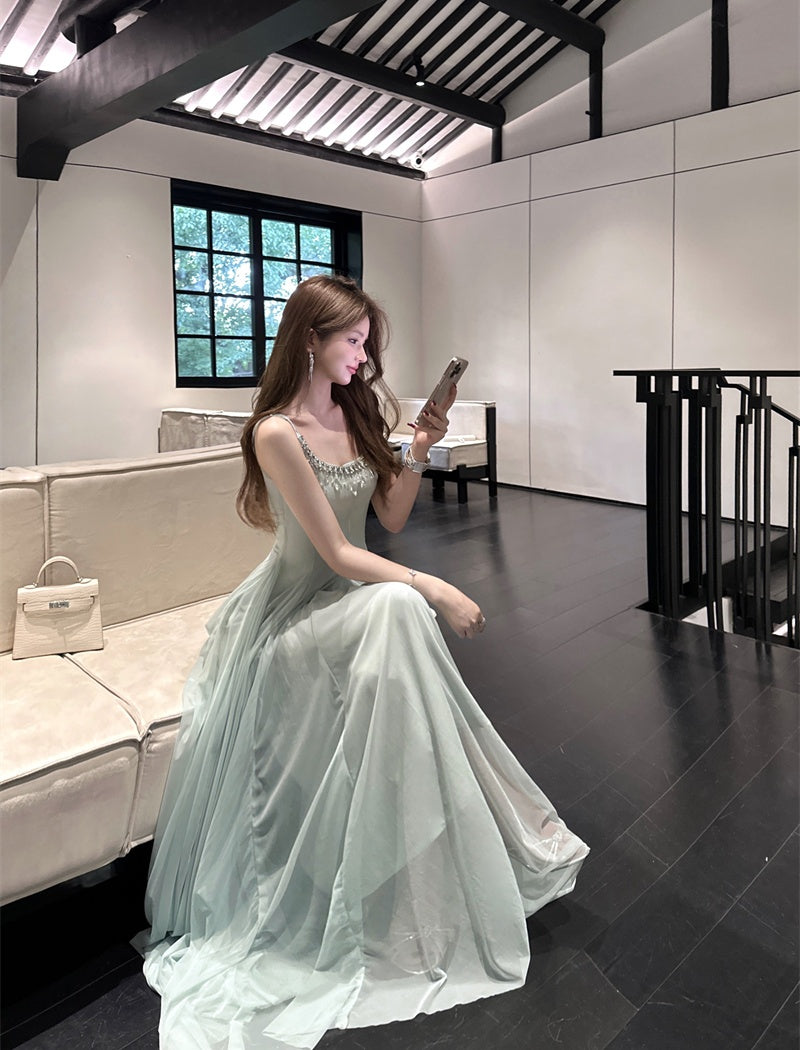 Light Green Gauze Dress