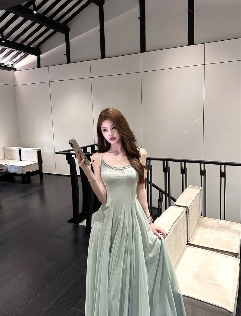 Gracie Cinched Waist Maxi Dress