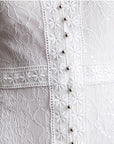 Mabel Luxe Lace Dress- White