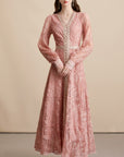 red lace pretty maxi dress