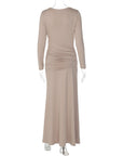 Callie Luxe Fold Dress