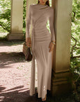 Callie Luxe Fold Dress