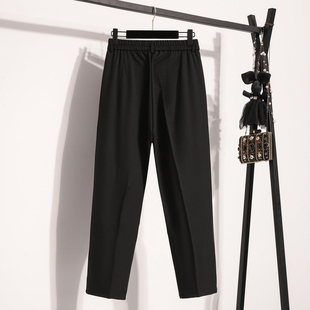 HIgh Waist Korean Ankle Pants