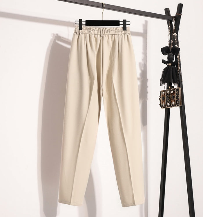 HIgh Waist Korean Ankle Pants