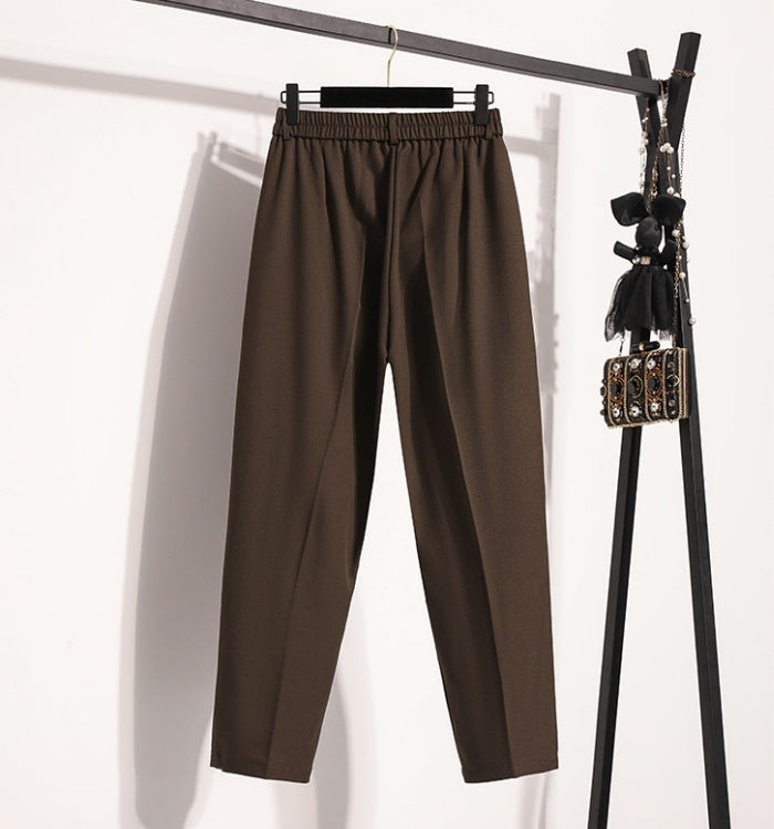 HIgh Waist Korean Ankle Pants