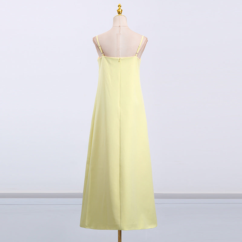 cotton designed floral 3d luxury maxi gown