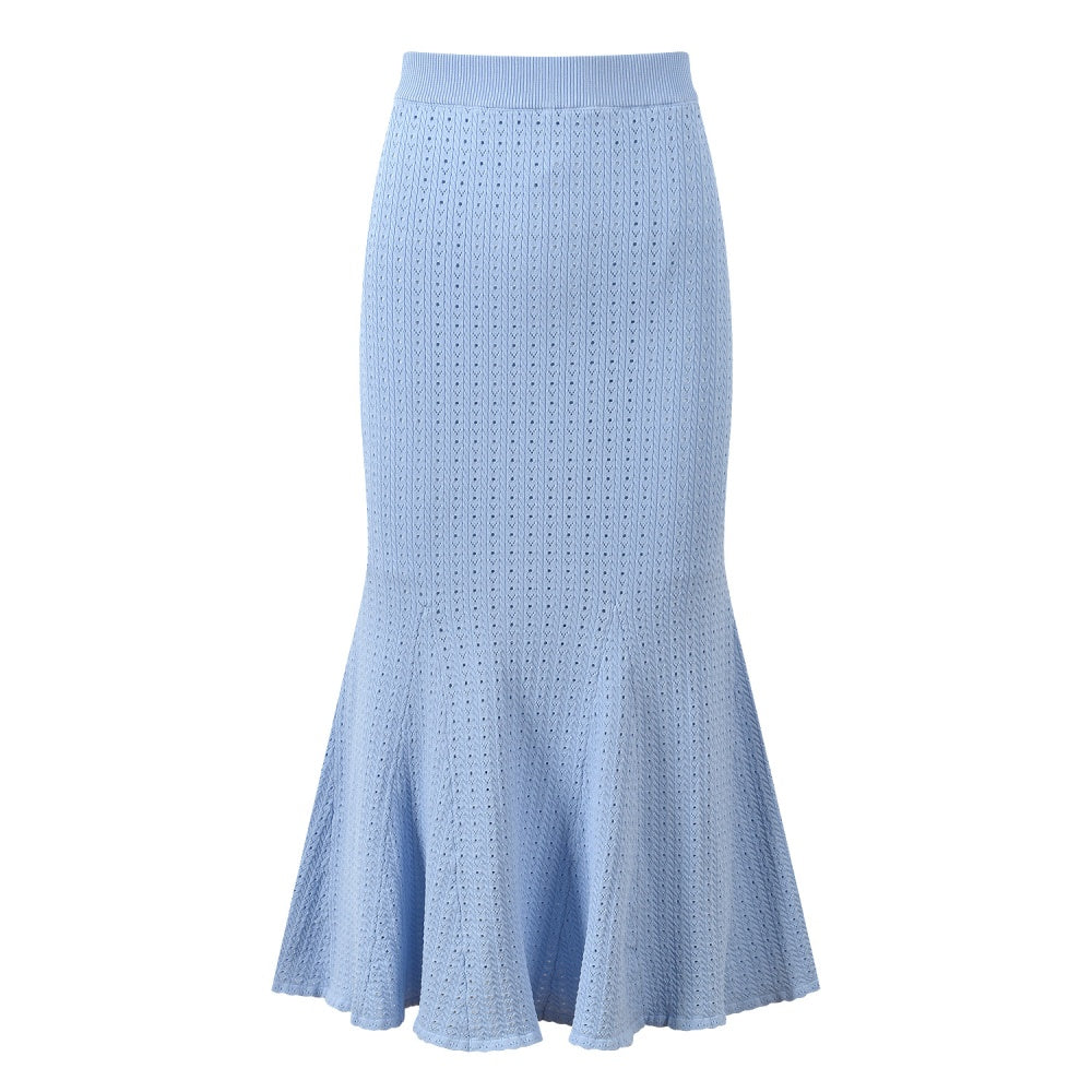Classy Knit Skirt Set