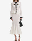 Classy Knit Skirt Set