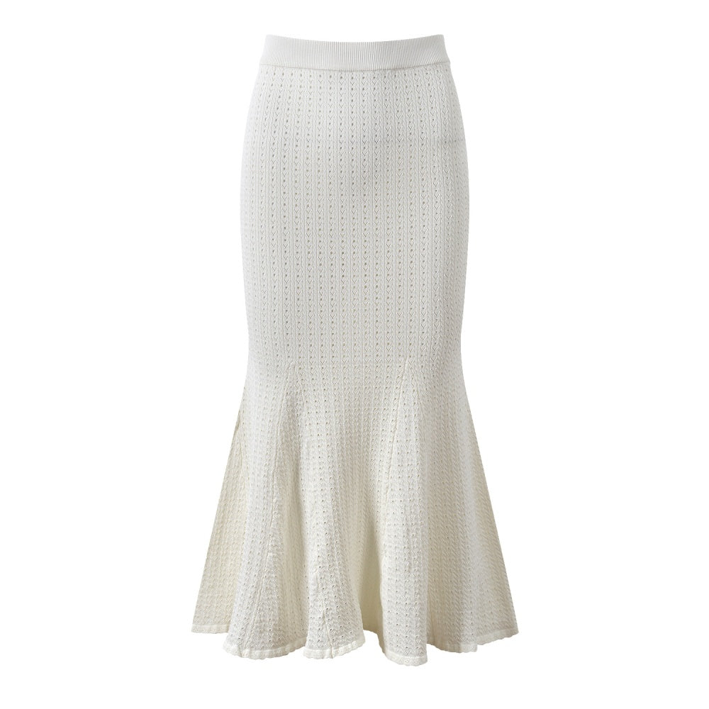Classy Knit Skirt Set