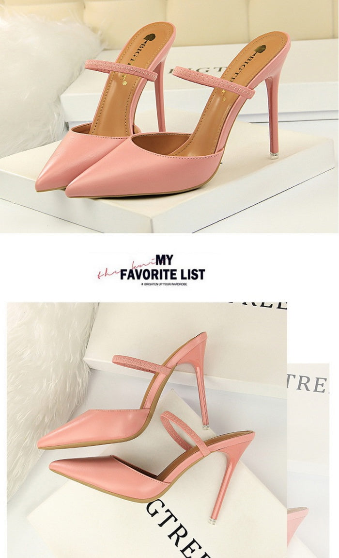 Lucy Strappy High Heel Pumps