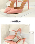 Lucy Strappy High Heel Pumps