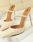 Lucy Strappy High Heel Pumps