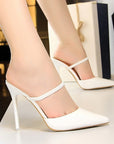 Lucy Strappy High Heel Pumps