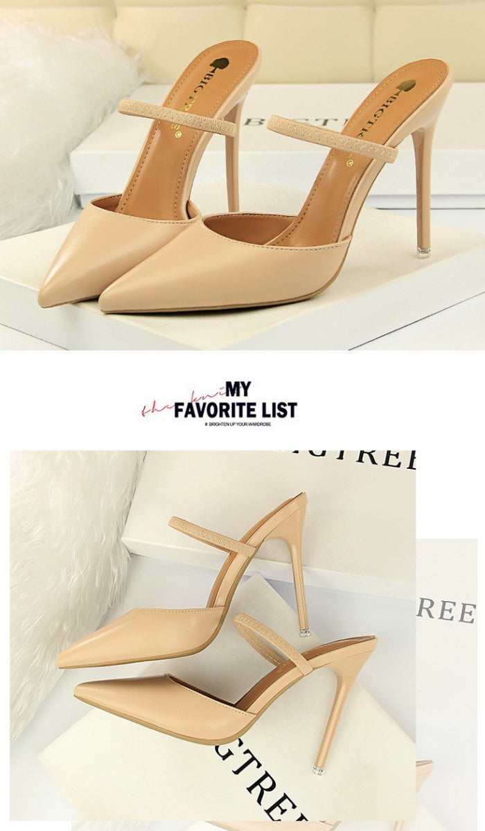 Lucy Strappy High Heel Pumps