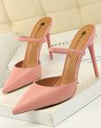 Lucy Strappy High Heel Pumps