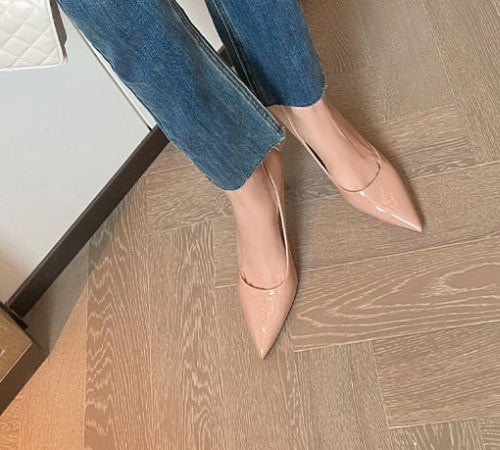 Classic Louboutin Red Bottom High Heels