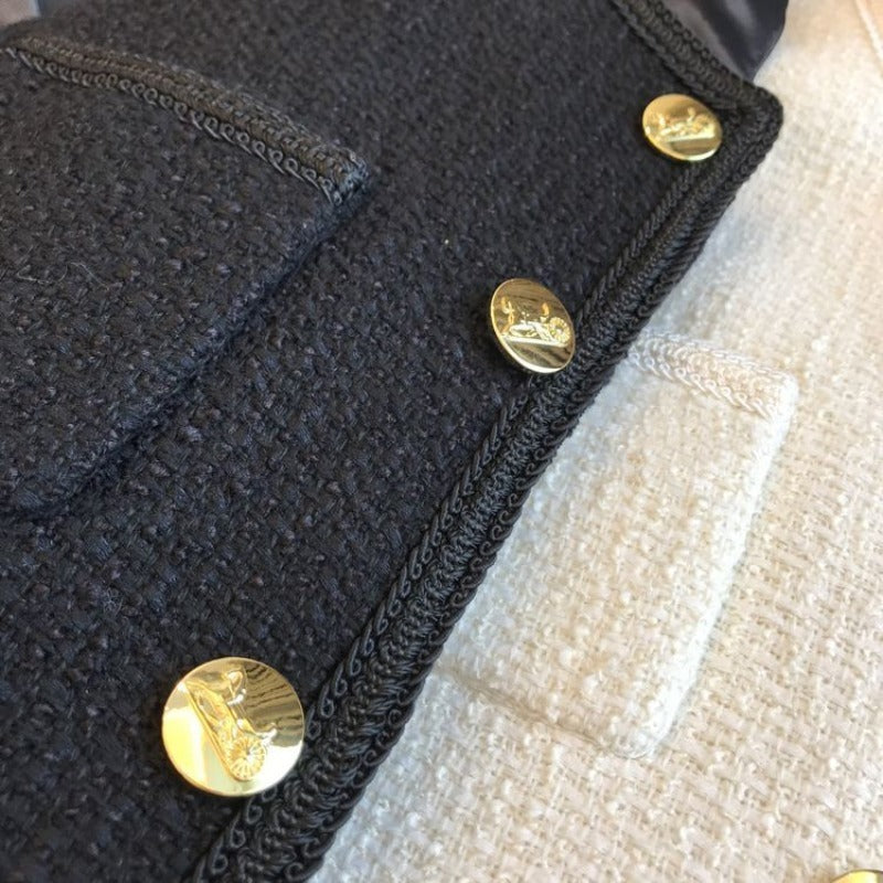Chanelstyle Tweed Short Jacket