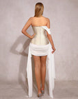 Clara Bandage Asymmetric Hem Gown