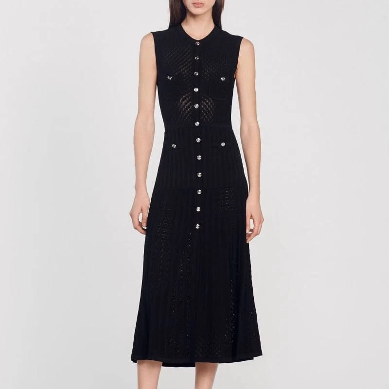 VERV Sandro Knit Midi Dress
