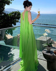 Kiesha Pleated Vacay Dress
