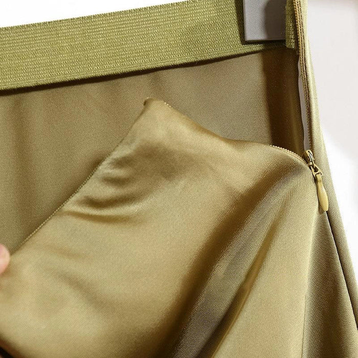 Melvin Satin Skirt