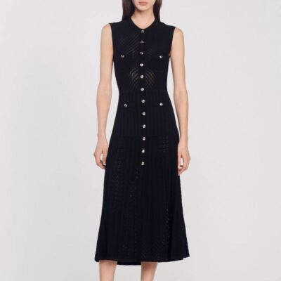 VERV Sandro Knit Midi Dress