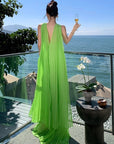 Kiesha Pleated Vacay Dress